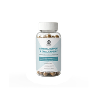 Capsules d'Ashwagandha de qualité supérieure, personnalisées par OEM, à forte concentration, complément alimentaire naturel, pour réduire le cortisol, capsules relaxantes au magnésium
