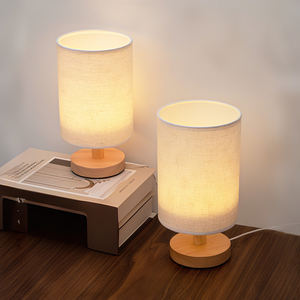 USB قابلة لإعادة الشحن بجانب السرير ليلاً بدون خطوات مصابيح مكتب قابلة للإضاءة من المنزل وغرفة النوم وغرفة الدراسة - Product Image 4