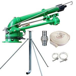 Irrigatore a turbina a 360 gradi regolabile, a <span class=keywords><strong>pioggia</strong></span>, per irrigazione di colture e terreni agricoli - Product Image 3