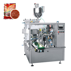 Automatic Premade Bag Stand up Pouch <b>Packaging</b> Salad Sauce Filling Liquid Packing <b>Machine</b> - Product Image 5