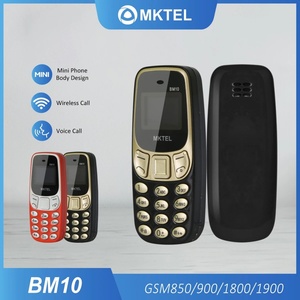 โทรศัพท์มือถือ Super Mini MKTEL BM10 รุ่นมีหูฟัง รองรับซิมคู่ สแตนด์บายคู่ แบตเตอรี่ 380mAh ฟังก์ชั่น MP3/MP4/วิทยุ FM/บลูทูธ/GPRS - Product Image 3