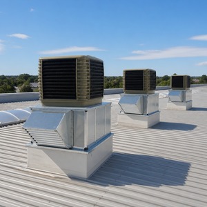 JHCOOL 3KW 30000m3h Industrial Air Conditioner Desert Water Cooler Evaporative Air Cooler Axial Fan Type Air Conditione - Product Image 1