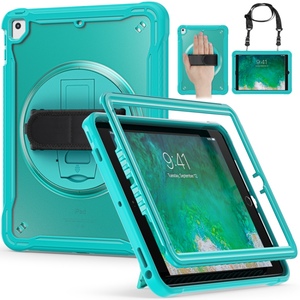 Étui robuste antichoc en TPU avec béquille pour <span class=keywords><strong>iPad</strong></span> <span class=keywords><strong>Air</strong></span> <span class=keywords><strong>2</strong></span>, étui universel pour tablette pour <span class=keywords><strong>iPad</strong></span> Pro 9,7 pouces 2017 2018 - Product Image 2
