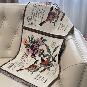 Tessuto Jacquard personalizzato con <span class=keywords><strong>fiori</strong></span> motivi <span class=keywords><strong>di</strong></span> uccelli in filo tinto per la casa per abbigliamento borse da donna tappezzeria e tende - Product Image 4