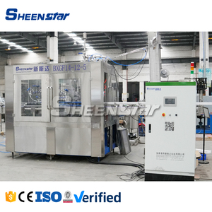 Nhỏ gọn nước đóng chai thiết bị nước nhà máy chế biến máy lọc nước dòng điều trị chai thủy tinh điền máy - Product Image 1