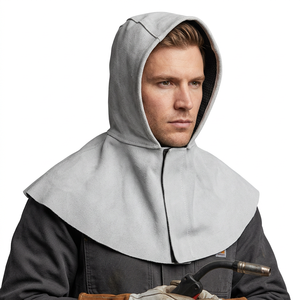 Casque de soudage intégral JNA GROUP à assombrissement automatique, protection passive anti-éblouissement, respirant, avec cache-cou, blanc - Product Image 5