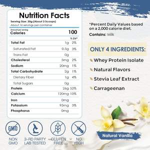 Protéine de lactosérum en poudre pour le soutien énergétique, marque privée ODM/OEM, idéale pour les performances sportives et la gym. - Product Image 5