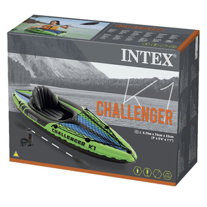 Kayak <span class=keywords><strong>gonflable</strong></span> à une personne, best-seller, <span class=keywords><strong>Challenger</strong></span> K1 68305, pour 1 ou 2 personnes, avec rame et pompe - Product Image 6