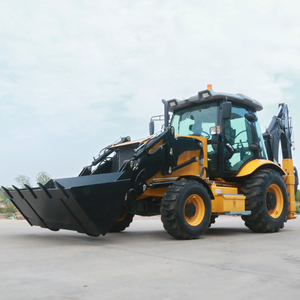 नए यूरो 5 स 4x4 डीजल खुदाई लोडर निर्माण और कृषि के लिए, गियरबॉक्स और मोटर से लैस - Product Image 2