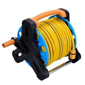 Outil magique pour les enrouleurs de tuyau <span class=keywords><strong>d</strong></span>'<span class=keywords><strong>arrosage</strong></span>, chariot de stockage de tuyau <span class=keywords><strong>d</strong></span>'eau en plastique ABS, nouveau support <span class=keywords><strong>d</strong></span>'<span class=keywords><strong>enrouleur</strong></span> de lavage de voiture à coût élevé, outil magique à usage domestique - Product Image 1