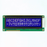 MAIJING Ukuran Besar 1602 LCD Dot Matrix COB Lampu Latar Biru STN Modul Karakter Numerik Satu Warna 16X2 300cd/m2 Kecerahan -20