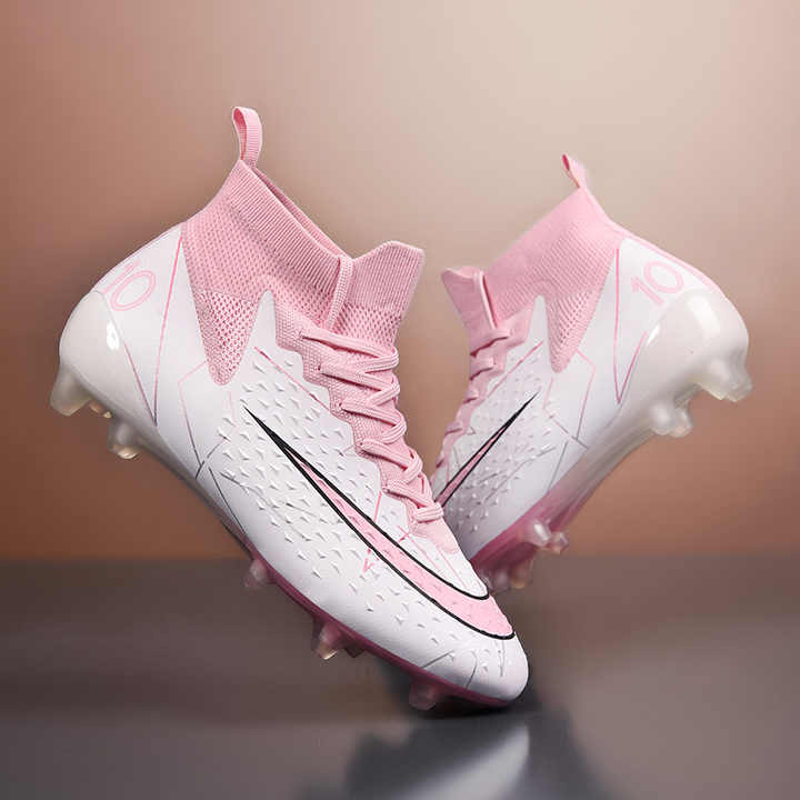 hot pink football cleats