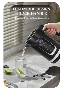 Electrodomésticos de cocina 1500W Power Tea Brewer Maker Machine Hervidor eléctrico de acero inoxidable y tetera Caldera de agua para mantener el té caliente - Product Image 5