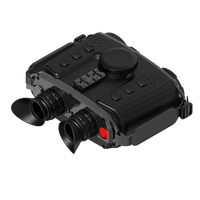 Jumelles thermiques HT-C600, capteur IR 384x288, objectif 50 mm, dispositif d'observation nocturne à double œil, caméra de surveillance de la faune en extérieur
