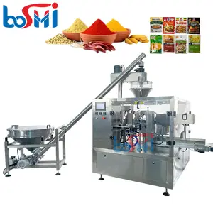 Pouch Packaging Bags for Powder and Food Emballage Doypack Filling Coffee Milk Automatic Pouch Powder Packing Machine