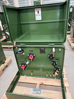 Transformateur monophasé 25 kVA hautement isolé, monté sur socle, résistant à la corrosion, pour l'alimentation électrique industrielle côtière
