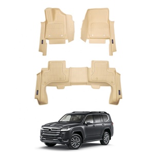 Alfombrillas TXR, accesorios interiores para automóviles, alfombra LHD para vehículos de Color Beige de alta calidad para <span class=keywords><strong>Toyota</strong></span> <span class=keywords><strong>Land</strong></span> <span class=keywords><strong>Cruiser</strong></span> LC300 <span class=keywords><strong>2022</strong></span>- - Product Image 3