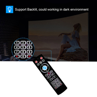 Souris Air à Commande Vocale Rétroéclairée T1 Pro Max à Prix Abordable, 27 Touches, Télécommande d'Apprentissage IR, Souris Volante Sans Fil 2,4 GHz, Télécommande pour Boîtier TV