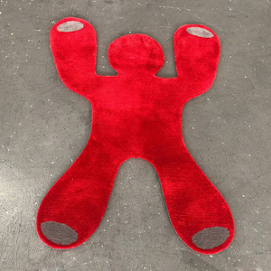 Alfombra Personalizada con Logotipo Sublimado en el Centro, Alfombra de Salón con Diseño de Palmera, Alfombra de Diseño con Técnica de Tufting, Alfombras y Tapetes de Anime - Product Image 3