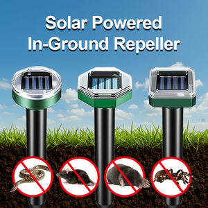 Fabricante <span class=keywords><strong>profesional</strong></span> <span class=keywords><strong>de</strong></span> alta resistencia al agua respetuoso con el medio ambiente subterráneo Solar Powered Sonic Mole Repelente para roedores serpientes - Product Image 3