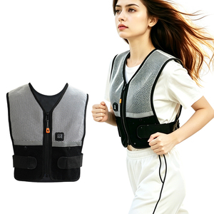 Gilet de refroidissement intelligent de haute <span class=keywords><strong>technologie</strong></span> de 5e génération avec ventilateurs, gilet de climatisation réglable pour les activités de plein air - Product Image 2
