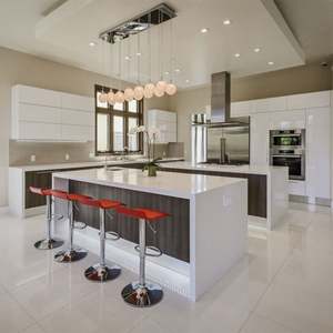 Juego Completo de Muebles de Cocina de Diseño Acrílico con Electrodomésticos - Product Image 1