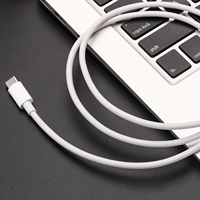 Venta al por mayor de fábrica, chaqueta trenzada de nailon, Cable de datos para Apple, Samsung, Galaxy, teléfonos móviles, colorido, utilizado para ordenador