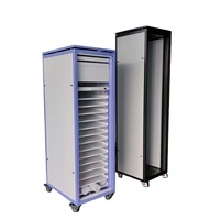 ZSTC. Armoire Varistar CP Deco avec supports pour panneaux 19 pouces dans un cadre Deco, 34U 38U 42U 1600H 1800H 2000H 600W 800D 10630-034