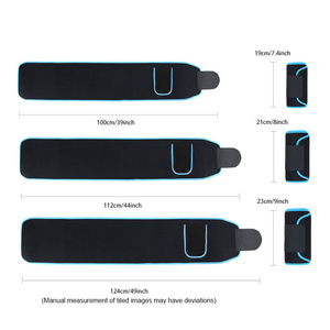<span class=keywords><strong>Ceinture</strong></span> de soutien <span class=keywords><strong>lombaire</strong></span> sacro-iliaque avec haltères auxiliaires pour correction pelvienne et amincissement - Product Image 5