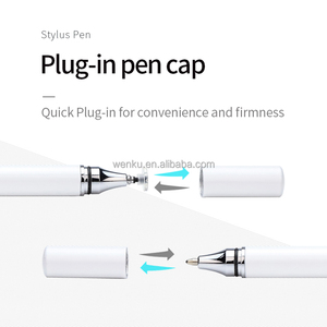 Penna Touch 2 in 1 in Metallo con Punta Sostituibile e Penna a Sfera per iPhone e Tablet - Product Image 3
