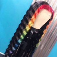 Perruques de cheveux brésiliens en dentelle HD, perruque frontale en dentelle complète avec des cheveux de bébé perruques de cheveux humains vierges droites pour les femmes noires