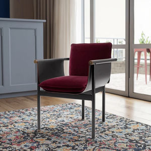 เก้าอี้ร้านอาหารสีส้มดีไซน์ทันสมัยพร้อมโต๊ะกาแฟสำหรับรับประทานอาหารกลางแจ้งโรงแรมห้องนั่งเล่นวิลล่าโรงเรียนโรงพยาบาลใช้ในอพาร์ทเมนต์ - Product Image 5