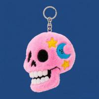 Idée cadeau d'Halloween : poupée squelette en peluche douce et amusante, jouet unique en forme de crâne pour cosplay et décoration intérieure, fabriqué en matière pelucheuse