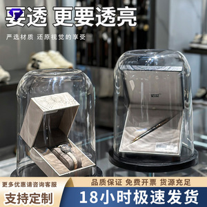 Transparent Acrylic Figurine Storage Box Large Capacity Dust Cover Cylindrical <b>Display</b> <b>Case</b> For Collectibles - Product Image 5