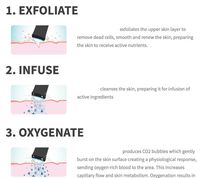 Máquina de Oxigenación Facial 3 en 1 con Chorro de Oxígeno, Hidro Oxígeno, Lifting Facial, Exfoliación, Burbujas de CO2, Rejuvenecimiento y Reafirmación de la Piel
