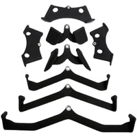 Poignées arrière en plastique, ensembles de 5 et de 8 pièces, pour barres de traction, machines à poulies haute/basse - Équipement de fitness