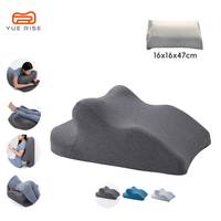 YUE RISE OEM ODM Oreiller multifonction en mousse à mémoire de forme pour lit, avec soutien pour le repos, position sur le ventre, levage des jambes, lecture, sommeil, pour couples et jeux sur téléphone