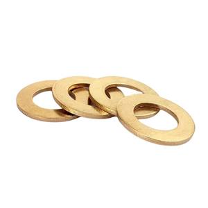 Messing Benzin Power <span class=keywords><strong>Washer</strong></span> Pump Schraub kappen mit Hochdruck-Schnell kupplung 06 Kleine Messing-Unter leg scheibe mit zwei Löchern - Product Image 6