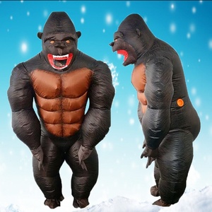 Costume gonflable d'Halloween pour adulte, drôle, de dessin animé, pour fête, cosplay, accessoires de performance pour hommes - Product Image 1