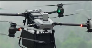 Flycart-30 Commercial Delivery Cargo Drone with 30KG Payload 70L Capacity 6000m Altitude Plastic Material <b>Remote</b> Control Camera - Product Image 2