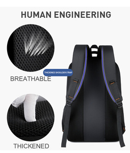 Custom Logo School Bagpack College Student Teenagers Large Capacity Durable Men Laptop School <b>Backpack</b> - Product Image 4