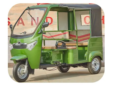 Green Power Three Wheeler Electric Taxi With Cheapest Price High Quality