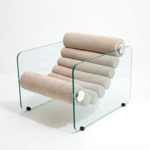 <span class=keywords><strong>Fauteuil</strong></span> de salon moderne et transparent sur mesure pour la maison, idéal pour salle à manger, chambre, hôtel, appartement et salon - Product Image 6