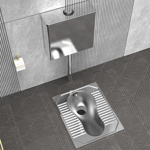 חם מוכר עיצוב מודרני נירוסטה squating pan קל נקי wc כלי סניטריים עבור חדר אמבטיה - Product Image 2