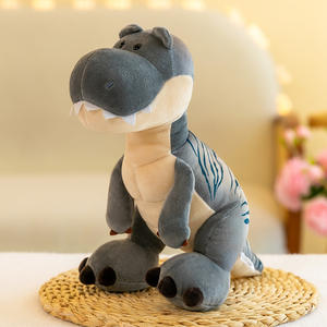 Muñeca de peluche de dinosaurio Brothers, regalos de cumpleaños para niños y mujeres, muñeca Tyrannosaurus Rex - Product Image 4
