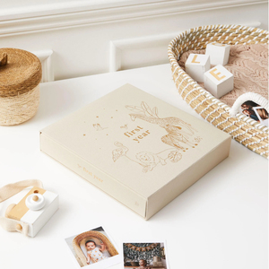 Cadeau de fête prénatale <span class=keywords><strong>Livre</strong></span> de souvenirs pour bébé <span class=keywords><strong>Livre</strong></span> de <span class=keywords><strong>citations</strong></span> pour enfants en lin - Product Image 5