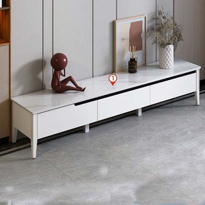 Einfacher moderner holzschlafzimmer nordischer Fernsehschrank Couchtisch mit Schublade für Wohnzimmermöbel - Product Image 1