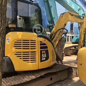 Komatsu รถแบคโฮรถขุด PC55MR ไฮดรอลิคตีนตะขาบ5.16ตันเครื่องยนต์มอเตอร์ดั้งเดิมของญี่ปุ่น - Product Image 2
