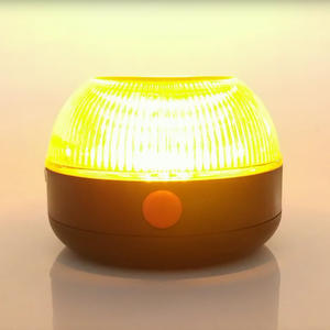 Lampe stroboscopique LED ronde rechargeable <span class=keywords><strong>clignotant</strong></span> rotatif voyant d'avertissement d'urgence feu magnétique pour chariot élévateur Bus hôpital - Product Image 5