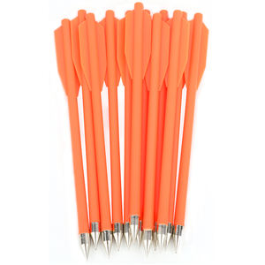 Frecce Corte in Plastica da 2 Pollici Più Vendute - Punta in Ferro Non Filettata da 1,5 cm, Asta in PP Solido, Accessorio per Tiro con l'Arco per Caccia e Tiro - Product Image 6